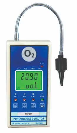 PG-100-G Portable Gas Detector with Gooseneck
