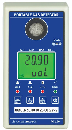 PG-100-D Single Channel Portable Gas Detector